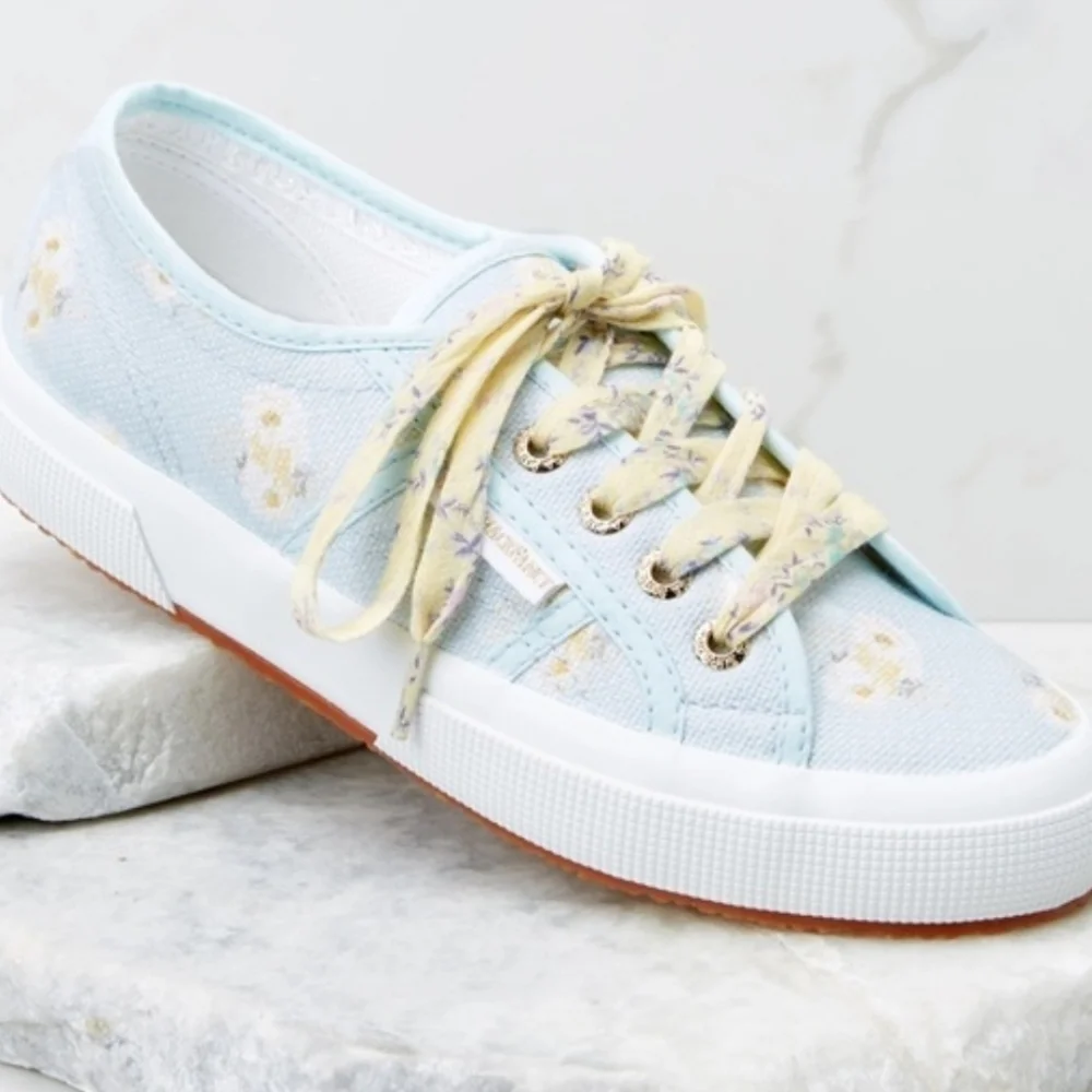 Superga x LoveShackFancy Classic Sneaker - Picture 9 of 15